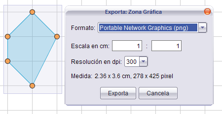 Exportando imagen