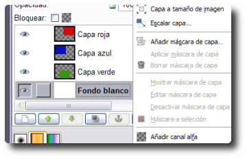 Pila de capas