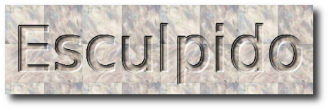 esculpido