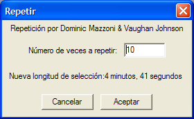Repetir