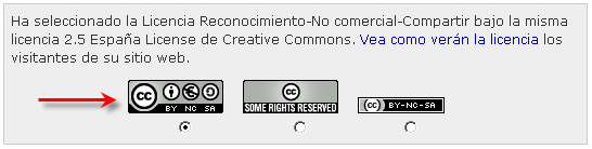 Icono de licencia CC