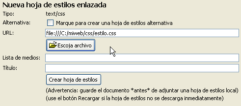 Elegir archivo