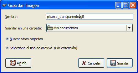 Guardar imagen