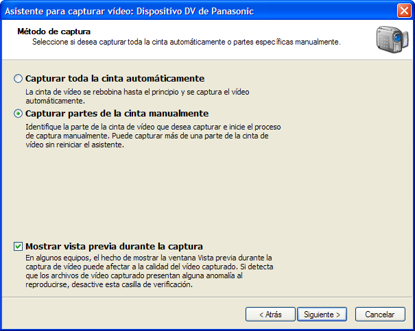 Método de captura