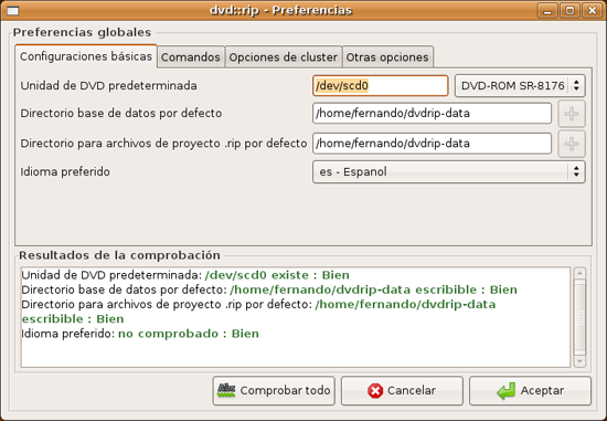 Preferencias
