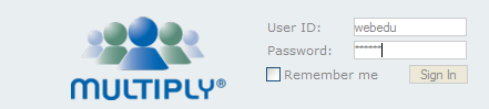 Login Multiply