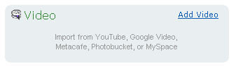 Add Video